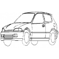 HONDA CIVIC (3 T�rer, Coupe) [12.91-12.95]