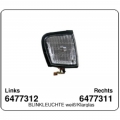 OPEL CAMPO BLINKER WEISS/KLARGLAS (LINKS)