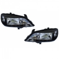 SET Scheinwerfer Opel Astra G H7+HB3 L+ R SATZ SCHWARZ