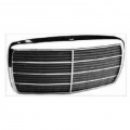 MERCEDES W123 KÜHLERGRILL GITTER MIT ALLE TEILEN KOMPLET