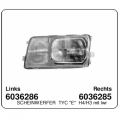 MERCEDES W126 SCHEINWERFER H4/H3 mit LWR, LINKS