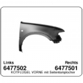 Opel Campo Kotflügel vorne links Pick-up ab 97