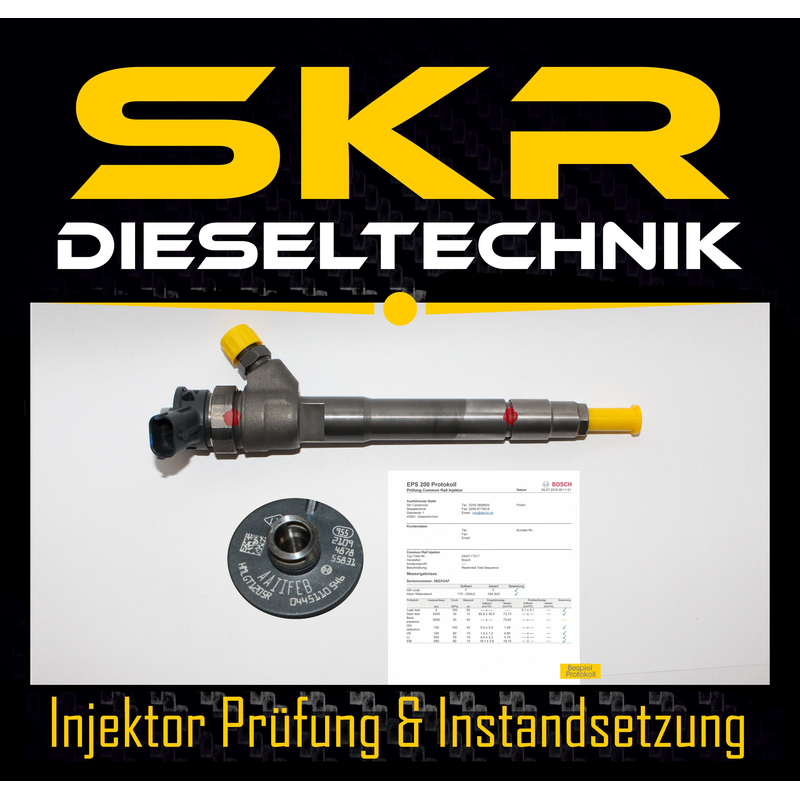 Bosch Injektor 0445110546 Einspritzdüse Nissan Renault 1.6 dCi 0986435273