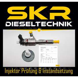 Bosch Injektor 0445110075 Einspritzdse Peugeot 206 307 1980 89 1.4 HDi 0986435076